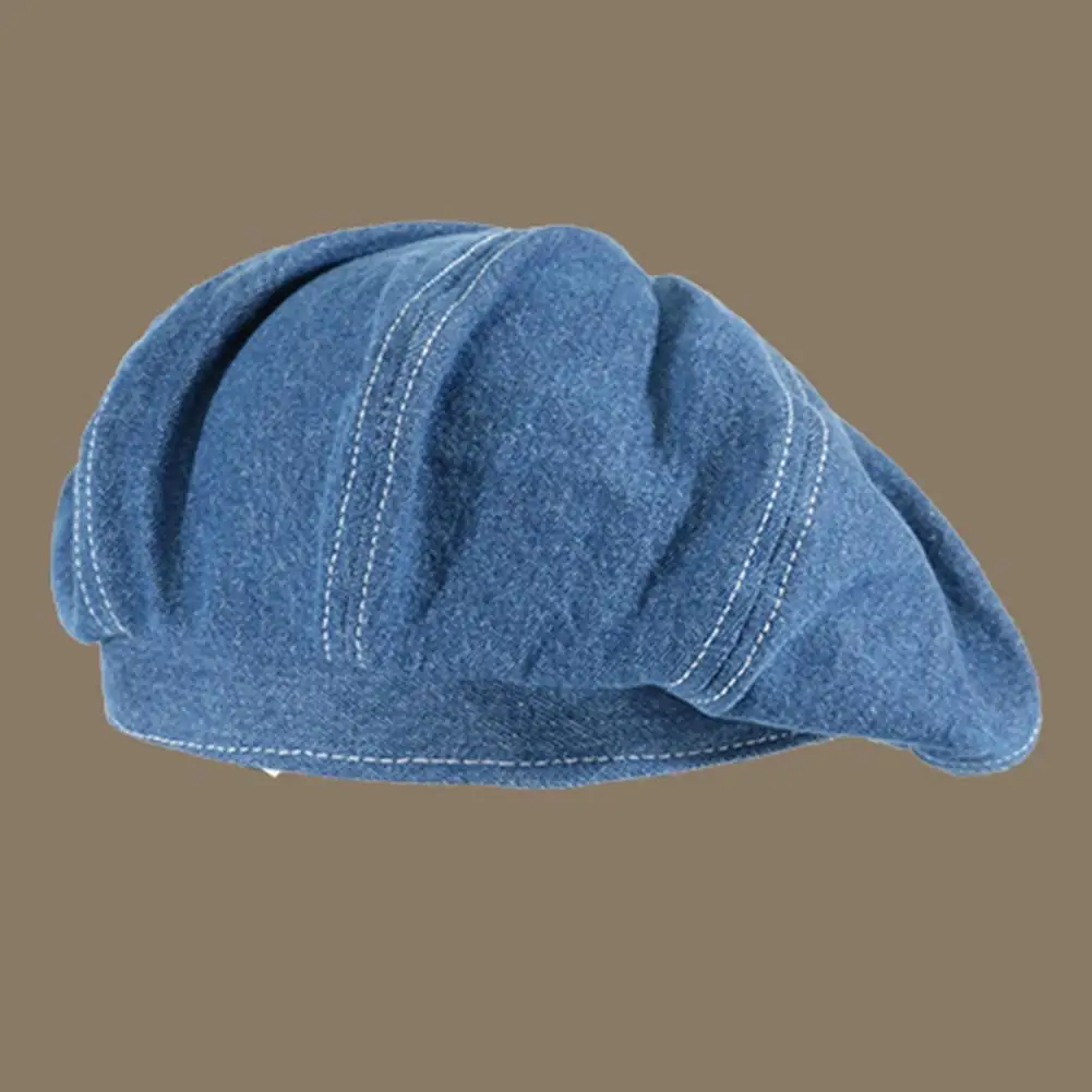 Однотонная шляпа, однотонная шапочка, стильные винтажные шляпы газетчика для женщин, мягкие теплые моющиеся шляпы художника с рисунком для осени