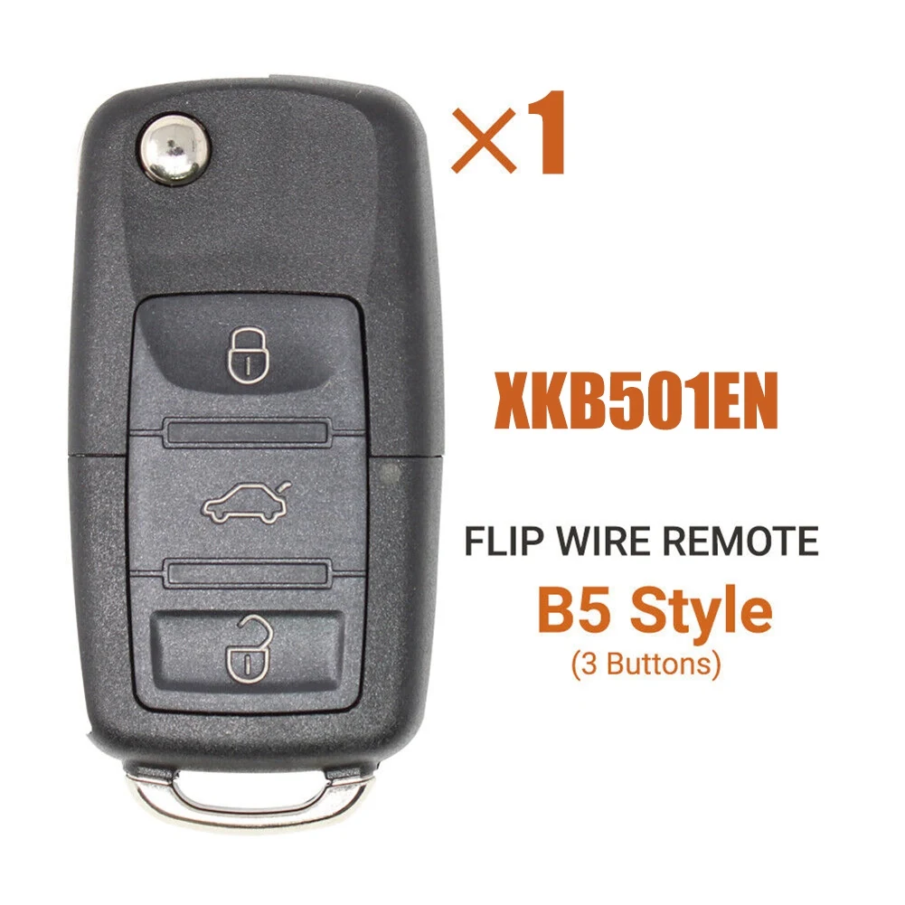 Для Xhorse XKB501EN Универсальный Проводной Брелок с Дистанционным Управлением 3 Кнопки для VW B5 Типа для Инструмента VVDI Key