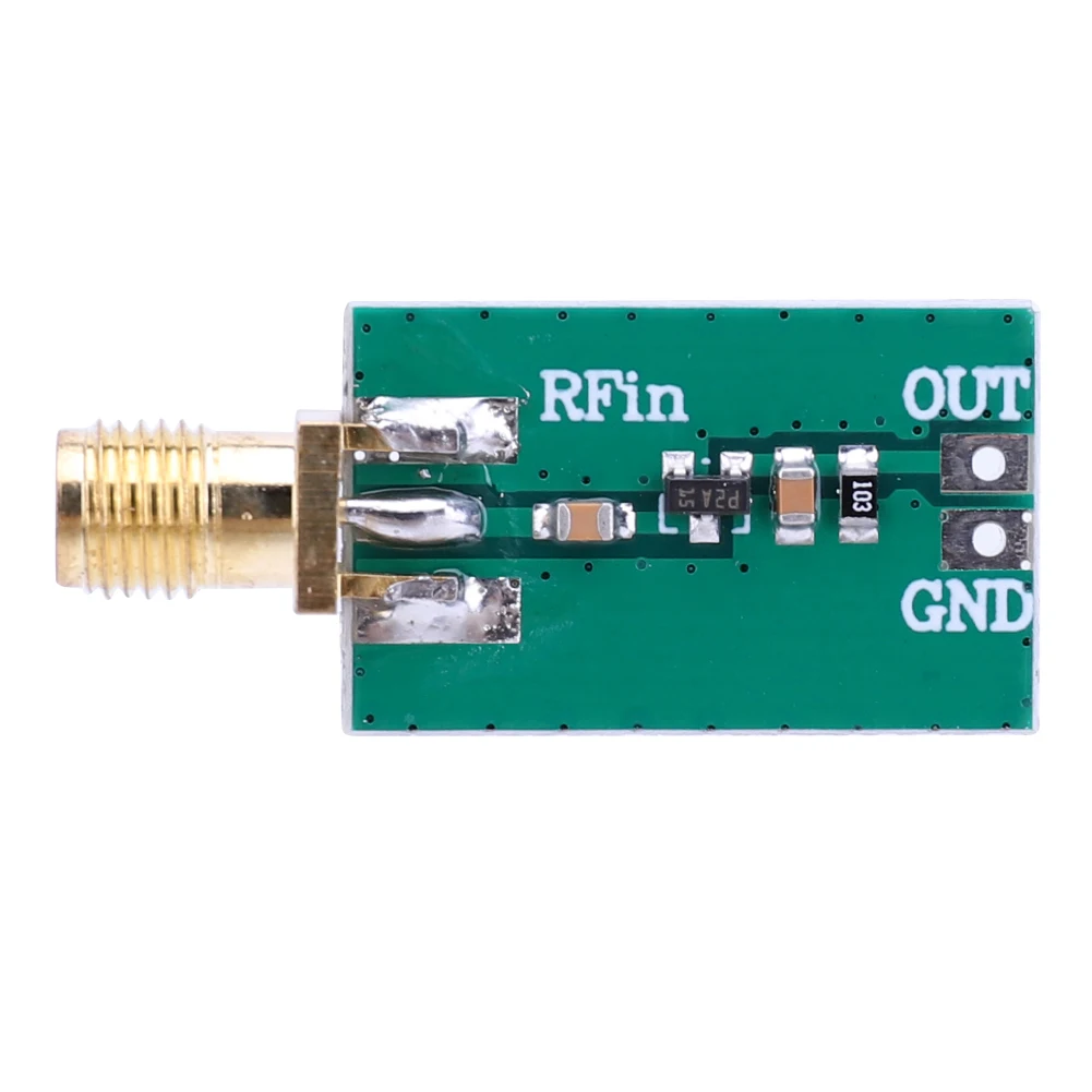 Модуль Детектора разряда 20dBm RF AM FM Тестер радиочастоты 0,1-3200 МГц Амплитудный Демодулятор R = 10K C = 1nF Датчик Радиочастотной огибающей