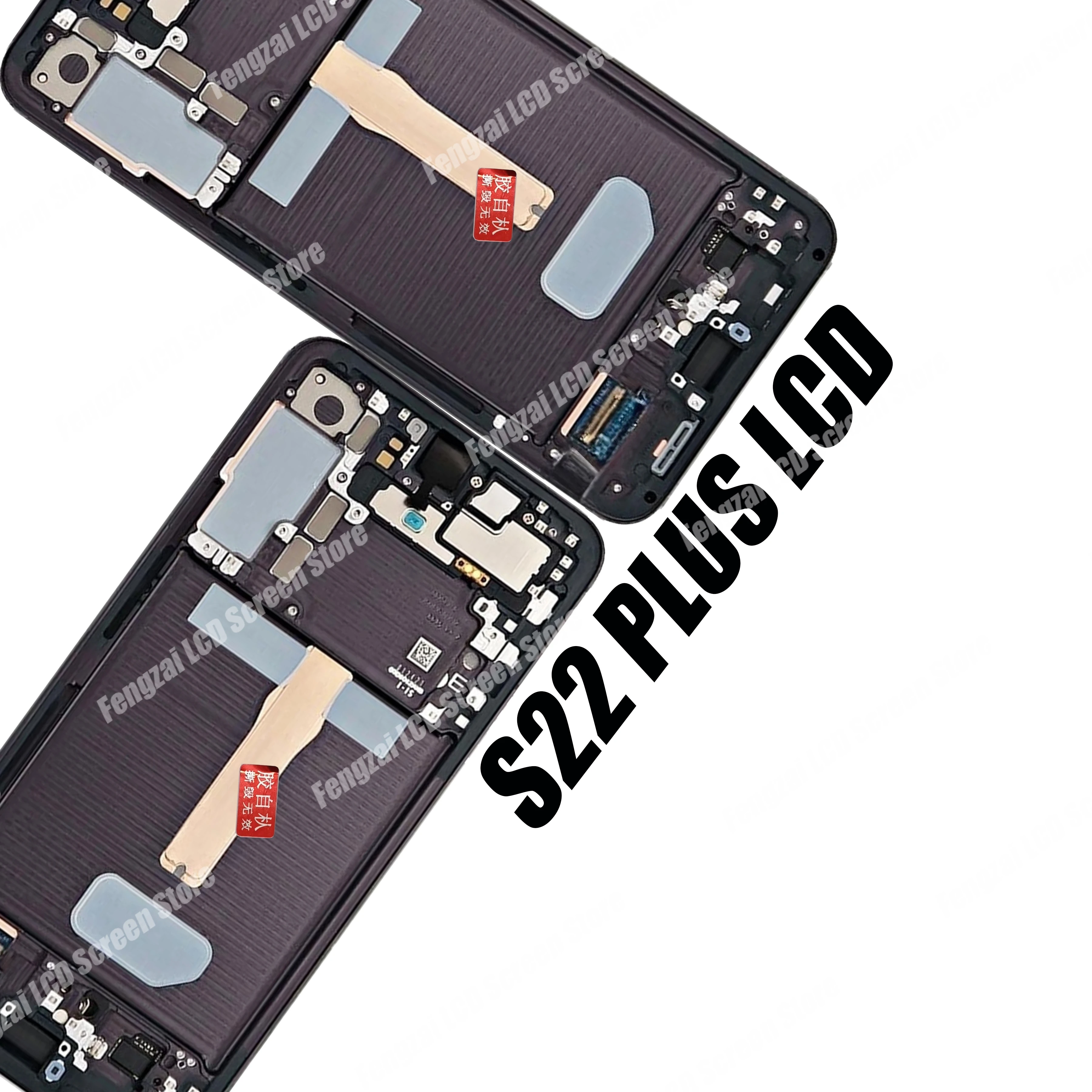 Оригинальный Super Amoled Для Samsung Galaxy S22 Plus LCD S906B S906B/DS Дисплей С Сенсорным Экраном Digitizer Для S22 + С Задней крышкой