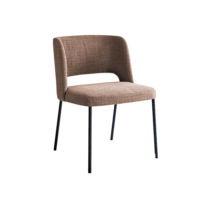 Обеденные стулья с акцентом на спинке трона, вспомогательные Эргономичные обеденные стулья для кафе, современная мебель Silla Comedor YX50DC