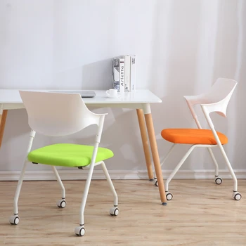 Складной компьютерный стул, поясной стул для домашнего офиса, эргономичный студенческий стол, комфорт при длительном сидении