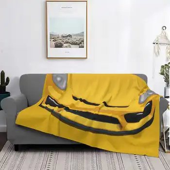 4 Оттенка желтого Для дома Диван-кровать Кемпинг Автомобиль Самолет Путешествия Портативное одеяло Cayman Gt4 Gt 4 I Manga Race Гоночный Дрифт