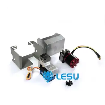 LESU Toolbox Гидравлический насос Металлическая деталь 1-канальный Реверсивный клапан для самосвала 1/14 DIY RC Car Toys TH21904