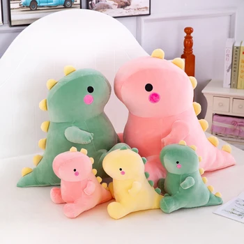 25-50 см, милые плюшевые игрушки с динозавром, супер мягкие мультяшные мягкие игрушки, куклы-динозавры для детей, Кукла для объятий, подушка для сна, домашний декор