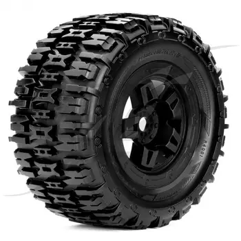 Шины Roapex 1/8 Monster Truck - Renegade на кругах, черные, 17 мм (2) - R4001B