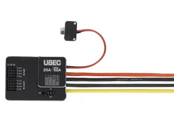 Hobbywing UBEC 25A 3-18 S Модуль внешнего переключения для DIY FPV мини гоночный квадрокоптер-дрон