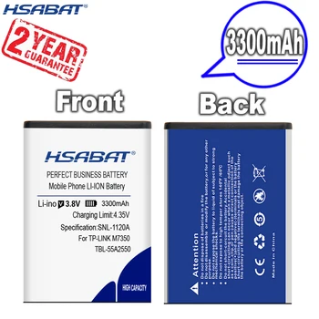 Новое поступление [HSABAT] 3300 мАч TBL-55A2550 Сменный Аккумулятор для TP-LINK M7350 TL-TR961 2500L WIFI