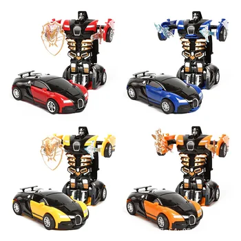 Инерционная модель Car Boy, игрушечный автомобиль с спортивной деформацией, детские игрушки с имитацией полицейской машины, интерактивная игрушка для родителей и детей