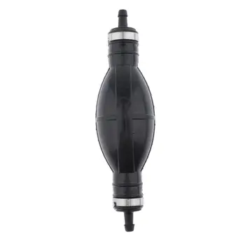 Универсальный ручной насос 12 мм, перекачивающий насос, аварийный насос для подвесного мотора объемом 12/24 л, черный