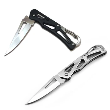 Портативный нож в форме нержавеющей стали, принадлежности для выживания в походе, инструменты, складной карманный нож, мини-нож, прямая поставка