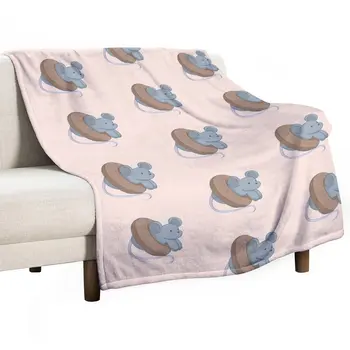 Новое одеяло с бубликом, утяжеленное одеяло, постельное белье, одеяла и накидки, декоративные покрывала для диванов