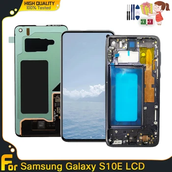 Оригинальный ЖК-дисплей для SAMSUNG Galaxy S10 E G970F G970FD Дисплей S10e Lcd G9700 Сенсорный Экран Дигитайзер Для Samsung S10e G970F G970U/W