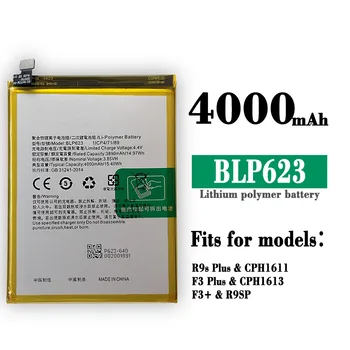 BLP623 Оригинальная Сменная Батарея Для OPPO R9S Plus BLP-623 F3 Plus F3 + R9SP CPH1611 CPH1613 Мобильный Телефон Высокого Качества Bateria