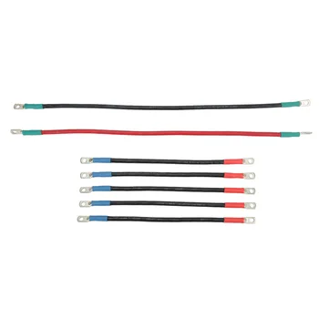 Комплект проводов аккумуляторных кабелей с изоляционной оболочкой из ПВХ для тележки Кабели аккумуляторных батарей для тележки