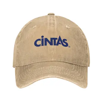 Модная качественная джинсовая кепка с логотипом Cintas, вязаная шапка, бейсболка