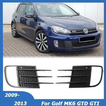 Только для VW Golf MK6 GTD GTI 2009-2013 гг. Решетка Радиатора Переднего Бампера Противотуманных Фар 5K0853665C 5K0853666C Автомобильные Аксессуары
