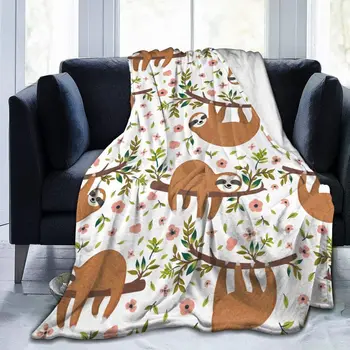 Ленивец Фланелевый флисовый плед Легкий офисный диван Диван для спальни для детей и взрослых Круглый сезон
