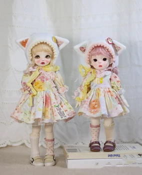Кукольная одежда Dula Платье для шитья юбка-кошка Azone Licca ICY JerryB gl4 1/6 6 очков Аксессуары Для Кукол Bjd