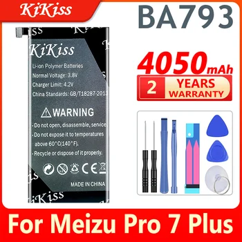 Для 4050 мАч BA793 Аккумулятор для Meizu Pro 7 Plus 7Plus M793Q M793M M793H Аккумуляторы для Телефонов Высокой Емкости Batterie + Подарочные Инструменты