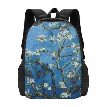 Almond Blossoms Простой Стильный студенческий школьный рюкзак, Водонепроницаемый Повседневный рюкзак большой емкости для путешествий, рюкзак для ноутбука