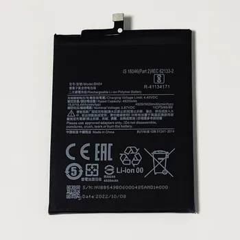 Для Xiaomi Redmi 9 Prime, M2004J19PI, Poco M2, MZB9919IN, M2004J19PI, батарея BN54 3,87 В 5020 мАч