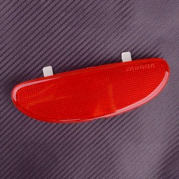 Красная внутренняя дверная панель автомобиля, отражающая пластина, световая крышка, пластиковая, подходит для Chevrolet Corvette 1997-2000 2001 2002 2003 2004 10295148