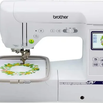 Цена со скидкой Оригинальная швейно-вышивальная машина Brothers SE1900, 138 рисунков, 240 встроенных стежков, компьютеризированная