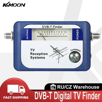 KKMOON DVB-T Цифровой телевизионный антенный искатель, измеритель наземного сигнала, указатель спутникового приемника
