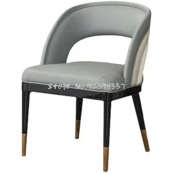 Обеденный стул из массива дерева в скандинавском стиле легкий роскошный современный минималистичный табурет со спинкой для домашнего кафе, гостиничного модельного зала, кресла для переговоров di