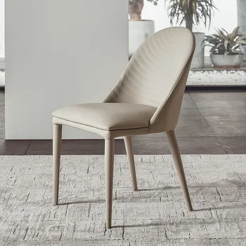 Роскошный минималистичный рабочий стул с акцентом на креативный дизайн обеденных стульев скандинавского серого цвета Sillas De Oficina Мебель для гостиной WXH30XP