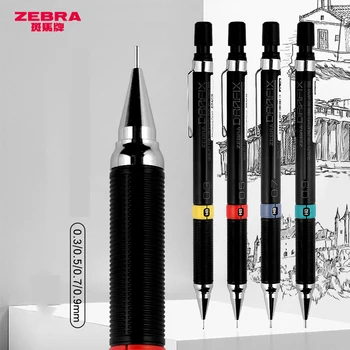 ZEBRA 0.3 мм / 0.5 мм / 0.7 мм / 0.9 мм Механический Рисунок Карандашом Специальная Автоматическая Ручка С Защитой От Поломок Стержневая Ручка Студенческие Канцелярские принадлежности