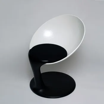 Скандинавский модный черно-белый стул, креативный Дизайнерский Художественный стул для отдыха, гостиная, Чайная, обеденный стул