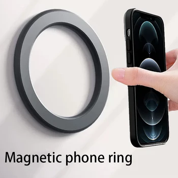 Держатель с магнитным кольцом для iPhone 14 13 12 Настенный держатель мобильного телефона на магните, магнитная подставка для автомобильного телефона