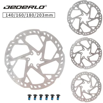 JEDERLO 203/180/160/140 мм силовой циклический диск 2,3 мм диск из нержавеющей стали, усиленный стальной дисковый тормозной диск