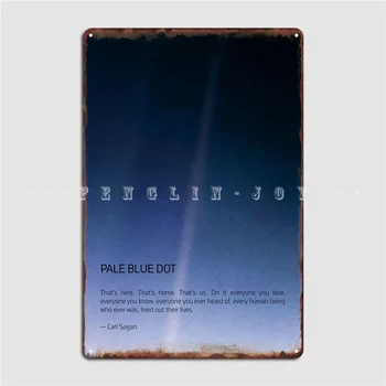 Бледно-Голубая Точка Voyager 1 Плакат Металлическая Табличка Кинотеатр Гостиная Дизайн Кухни Настенная Живопись Жестяная Вывеска Плакат Ретро Пещера Home Tav