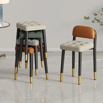 Необычные обеденные стулья на открытом воздухе, Кухня, спальня, эргономичные современные обеденные стулья, мебель для дома Cafe Silla Comedor YX50DC